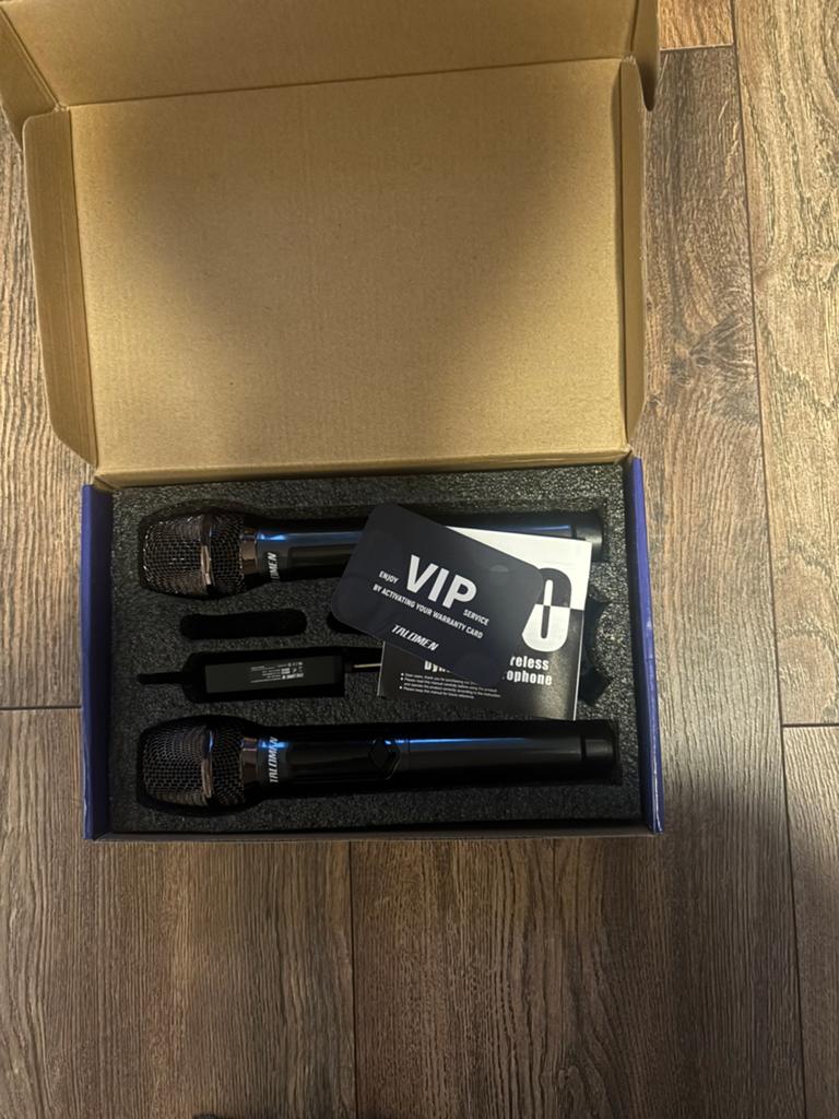 Talomen microphones, Muziek en Instrumenten, Microfoons, Ophalen, Nieuw, Zangmicrofoon, Draadloos