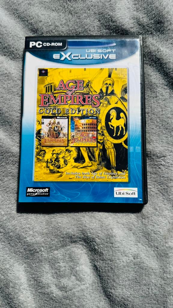 Age Of Empires Gold edition PC game, 1 speler, Ophalen of Verzenden, Zo goed als nieuw, Strategie en Constructie