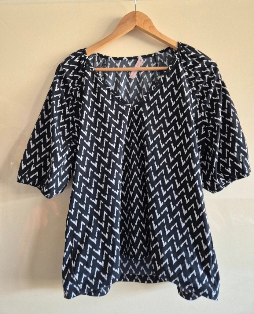 Studio Anneloes shirt met grafische print maat XL/XXL, Studio Anneloes, Zwart, Maat 46/48 (XL) of groter, Ophalen of Verzenden
