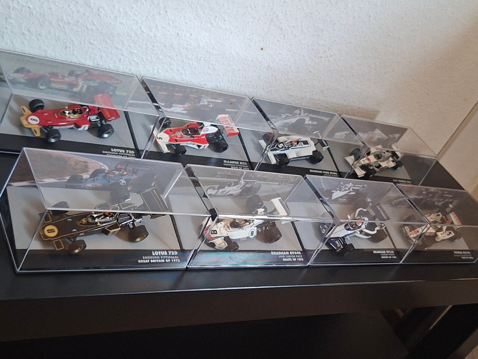 8 F1 Schaalmodellen 1:43 - Diverse Wagens - Complete Set, Hobby en Vrije tijd, Modelauto's | 1:43, Ophalen of Verzenden, Auto