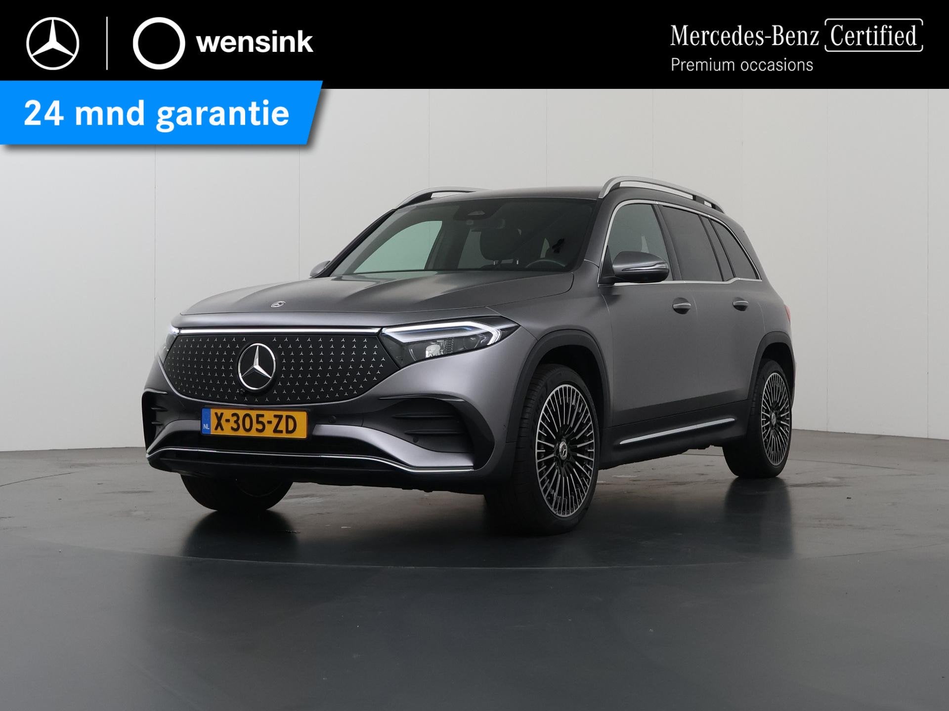 Mercedes-Benz EQB 250+ AMG Line 71 kWh | Memory | 360 graden, Auto's, Dealer onderhouden, 2005 kg, 435 min, Origineel Nederlands