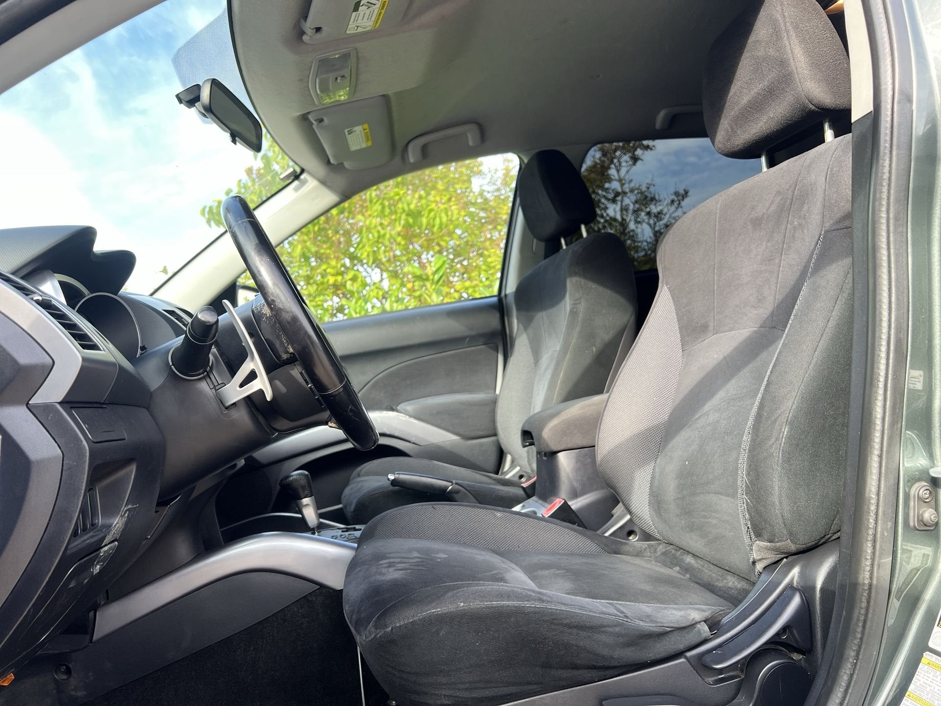 Mitsubishi Outlander 3.0 V6 4X4 |7-PERS|AUTOMAAT|TREKHAAK| 1, Auto's, Stof, 2350 kg, Bedrijf, 2998 cc