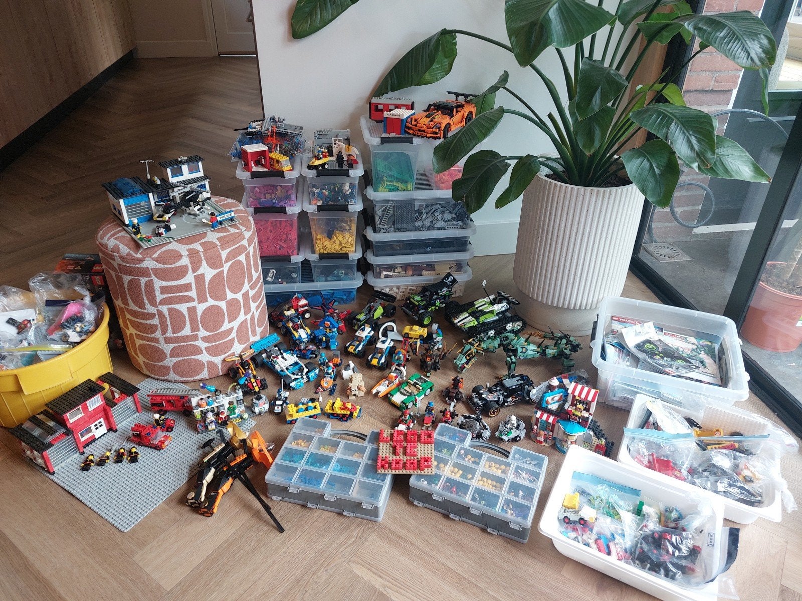 Grote hoeveelheid LEGO, Ophalen, Gebruikt