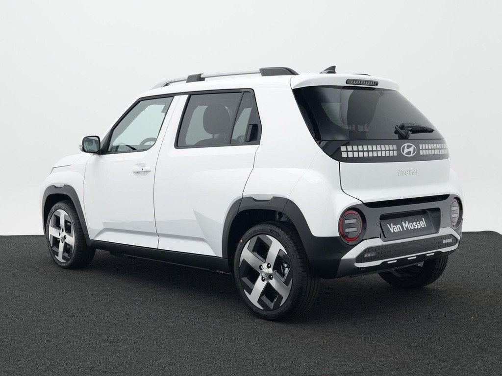 Hyundai INSTER Pulse Advanced 42 kWh | Stoel/ stuurverwarmin, Auto's, Hyundai, Stof, 1280 kg, Met garantie (alle), Wit