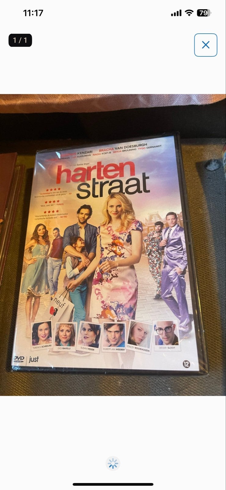 Hartenstraat DVD - Romantische Komedie, Romantische komedie, Zo goed als nieuw, Vanaf 12 jaar, Ophalen of Verzenden