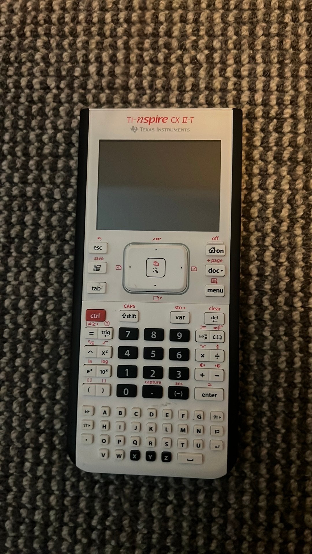 TI-nspire CX II-T, Diversen, Rekenmachines, Ophalen of Verzenden, Zo goed als nieuw