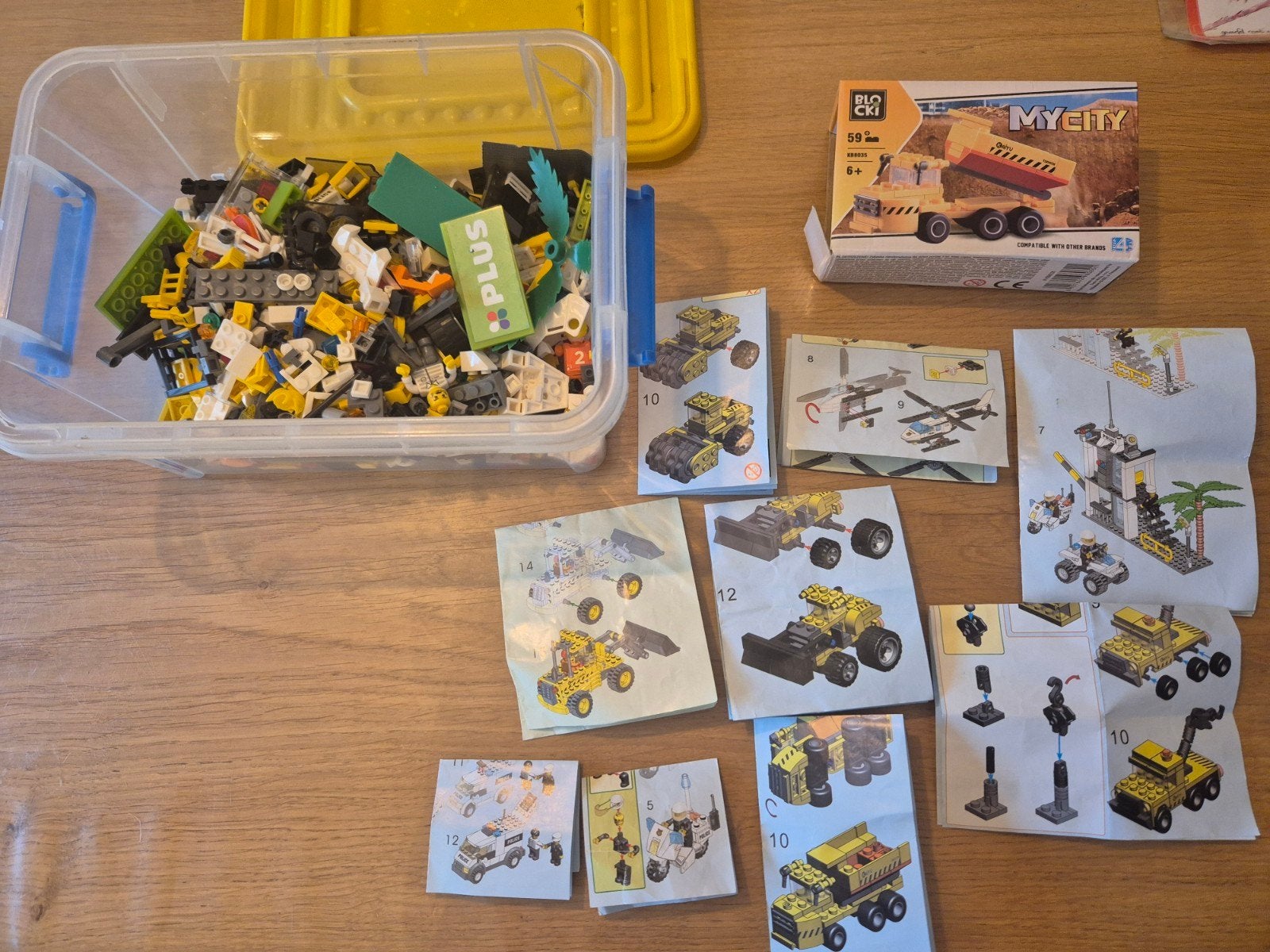 blocke blocki lego blokken, Ophalen of Verzenden, Gebruikt