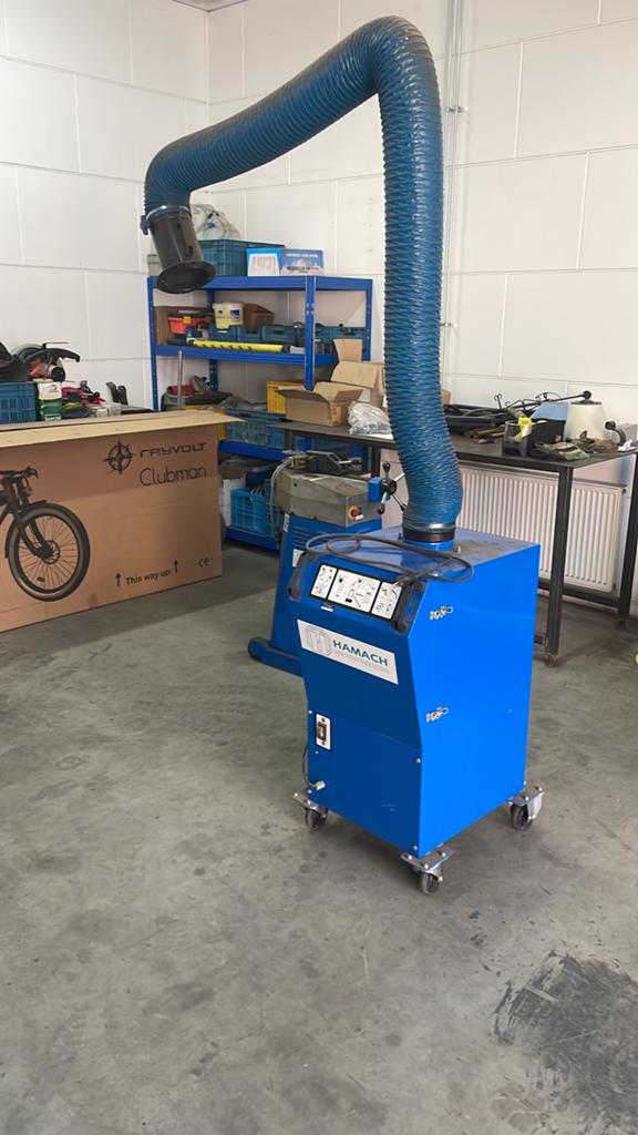 Hamach Mobiele Afzuigunit voor Stof en Damp, Ophalen of Verzenden