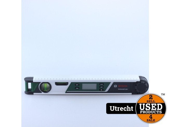 Bosch UniversalAngle Hoekmeter incl Opbergetui Nieuwstaat, Doe-het-zelf en Verbouw, Bosch, Zo goed als nieuw, Support@bosch.com
