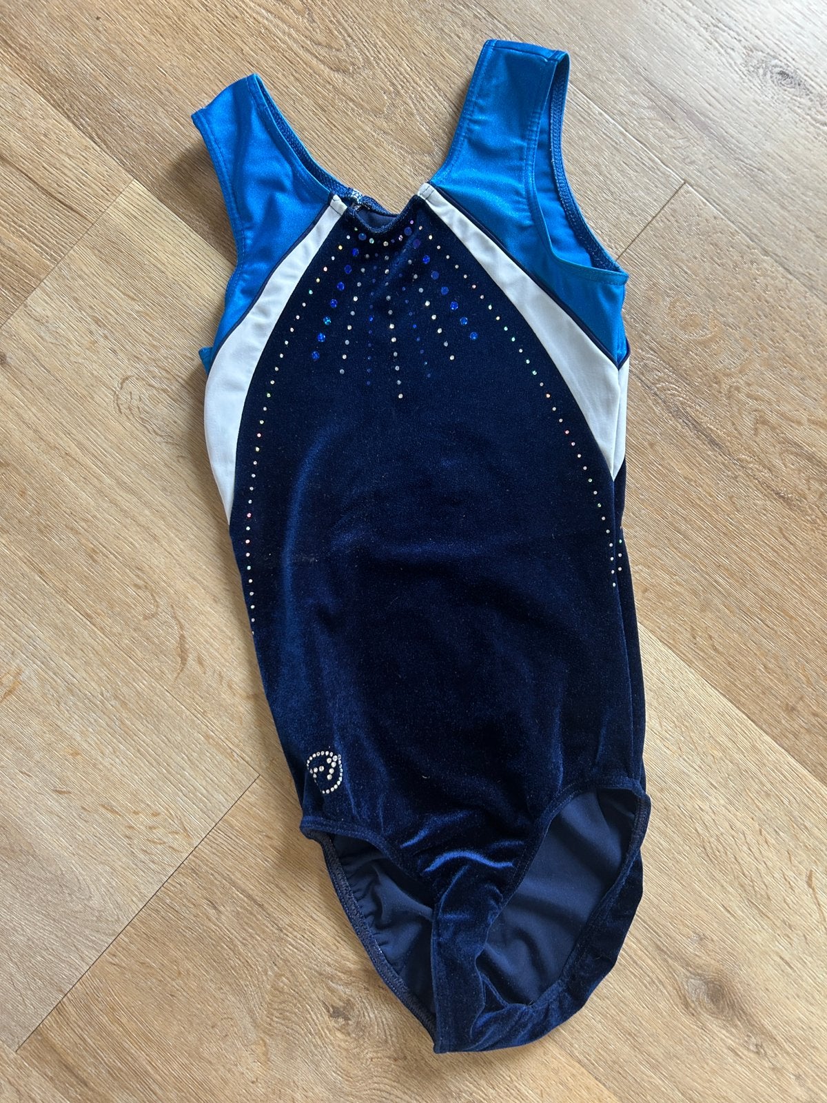 Turnpakje maat 152, Ophalen, Gebruikt, Blauw, Turnpak(je)