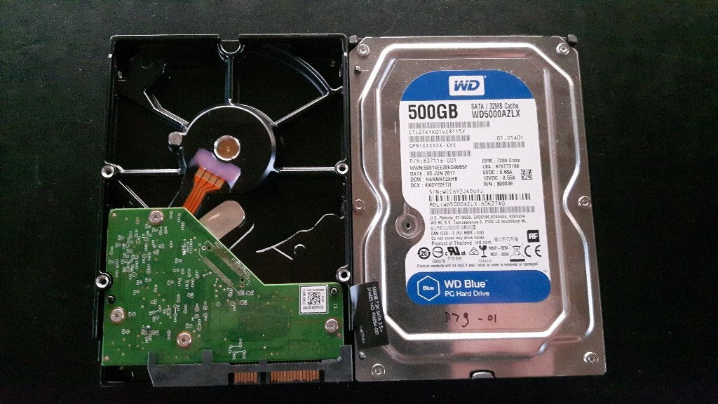 4 X WD5000AZLX - 500 GB - SATA-600 / 7200rpm [HDD-879], Ophalen of Verzenden, Gebruikt, 500gb, Desktop