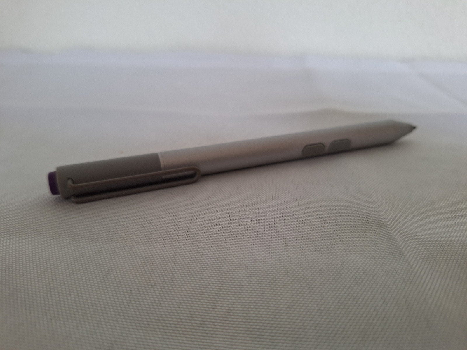 Microsoft Surface-pen 1776 I zilver, Computers en Software, Tekentablets, Multi-touch, Ophalen of Verzenden, Zo goed als nieuw