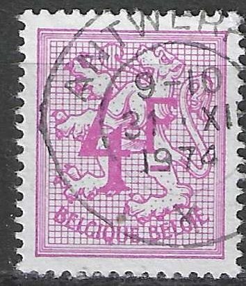 Belgie 1974 - Yvert 1696 /OBP 1703 - Heraldieke Leeuw (ST), Verzenden, Gestempeld