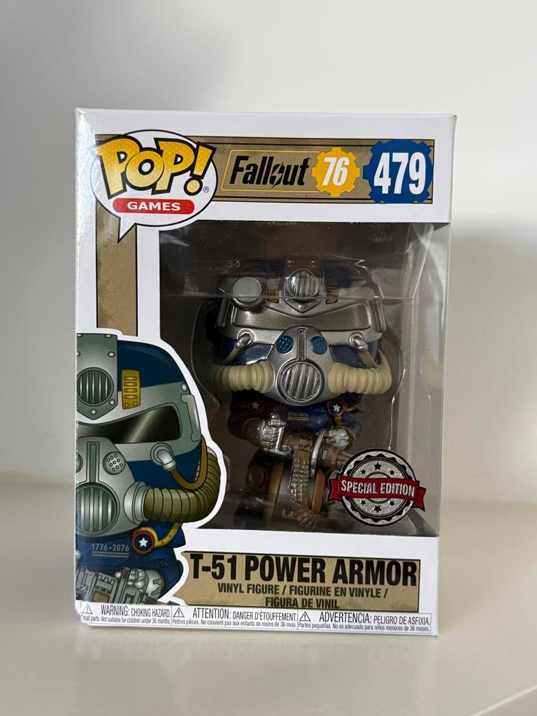 t-51 Power Armor 479 Funko Pop Fallout 76, Ophalen of Verzenden, Zo goed als nieuw