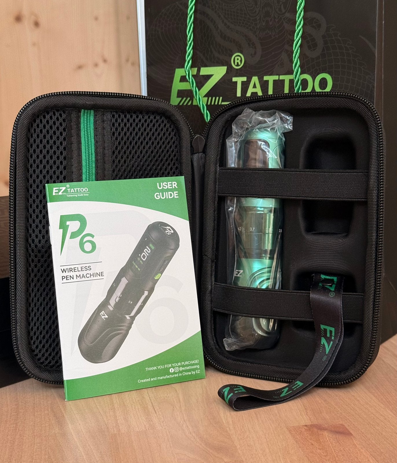 EZ Tattoo P6 Wireless Tattoo Pen | Nieuw |, Ophalen of Verzenden, Nieuw