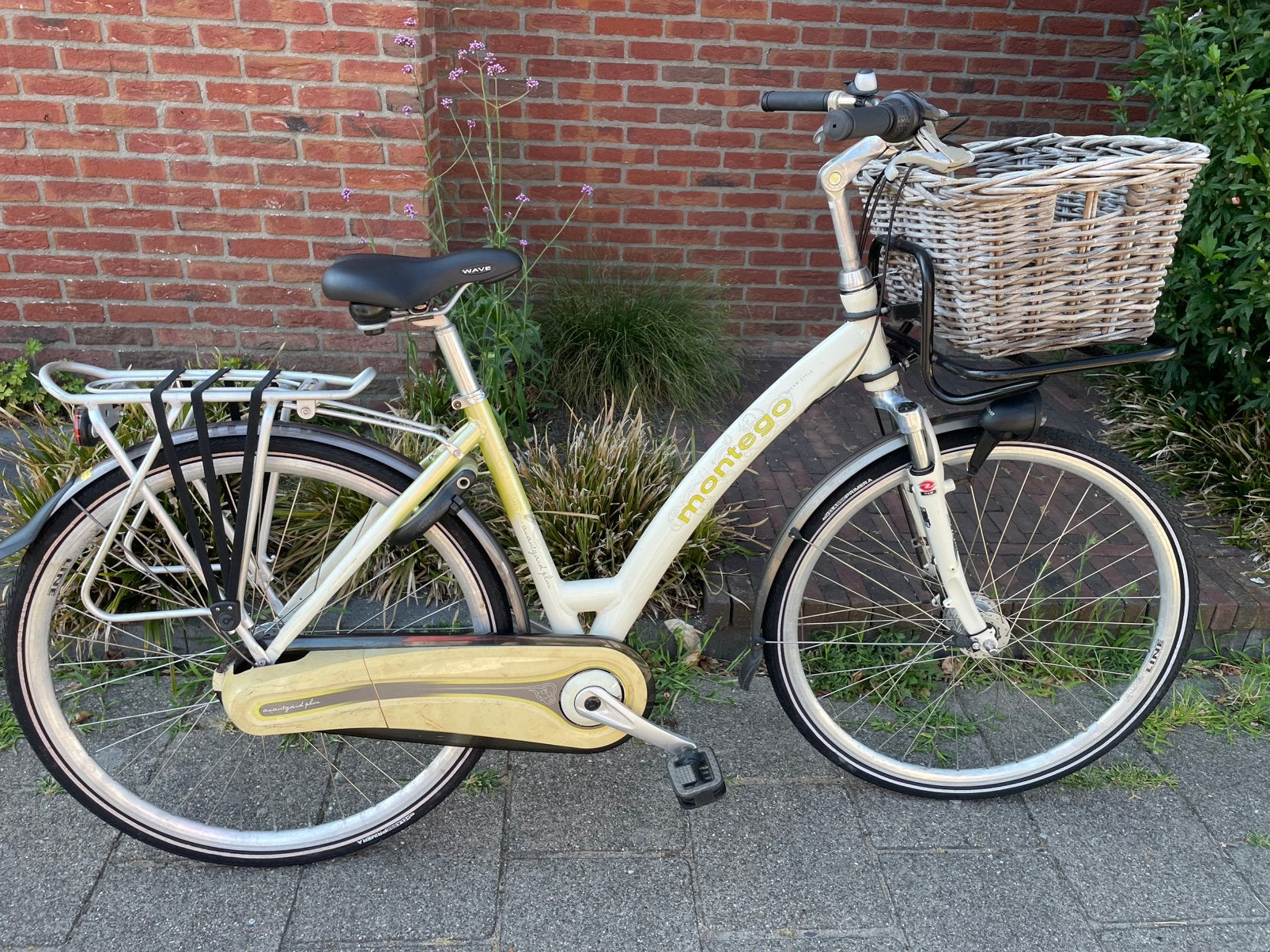 Montego avantgard plus urban style 3 versnellingen handremme, Gebruikt, Versnellingen, 50 tot 53 cm, Trommelrem