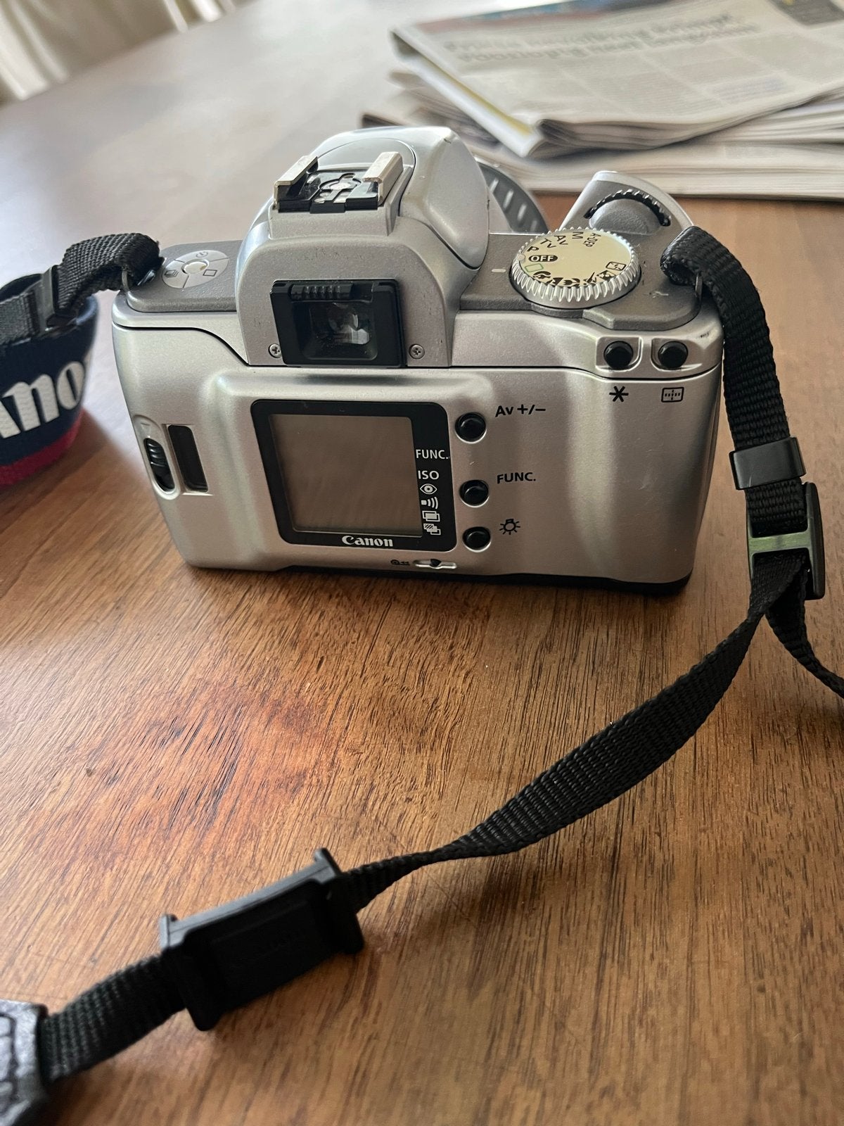 Canon EOS 300v Spiegelreflexcamera met EF 28-90mm lens, Ophalen of Verzenden, Gebruikt, Spiegelreflex, Canon