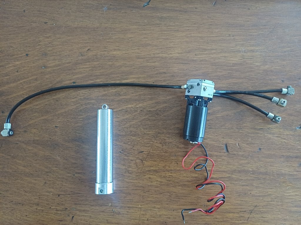 Scaleart hydrauliek pomp met telescopische cilinder, Ophalen of Verzenden, Zo goed als nieuw