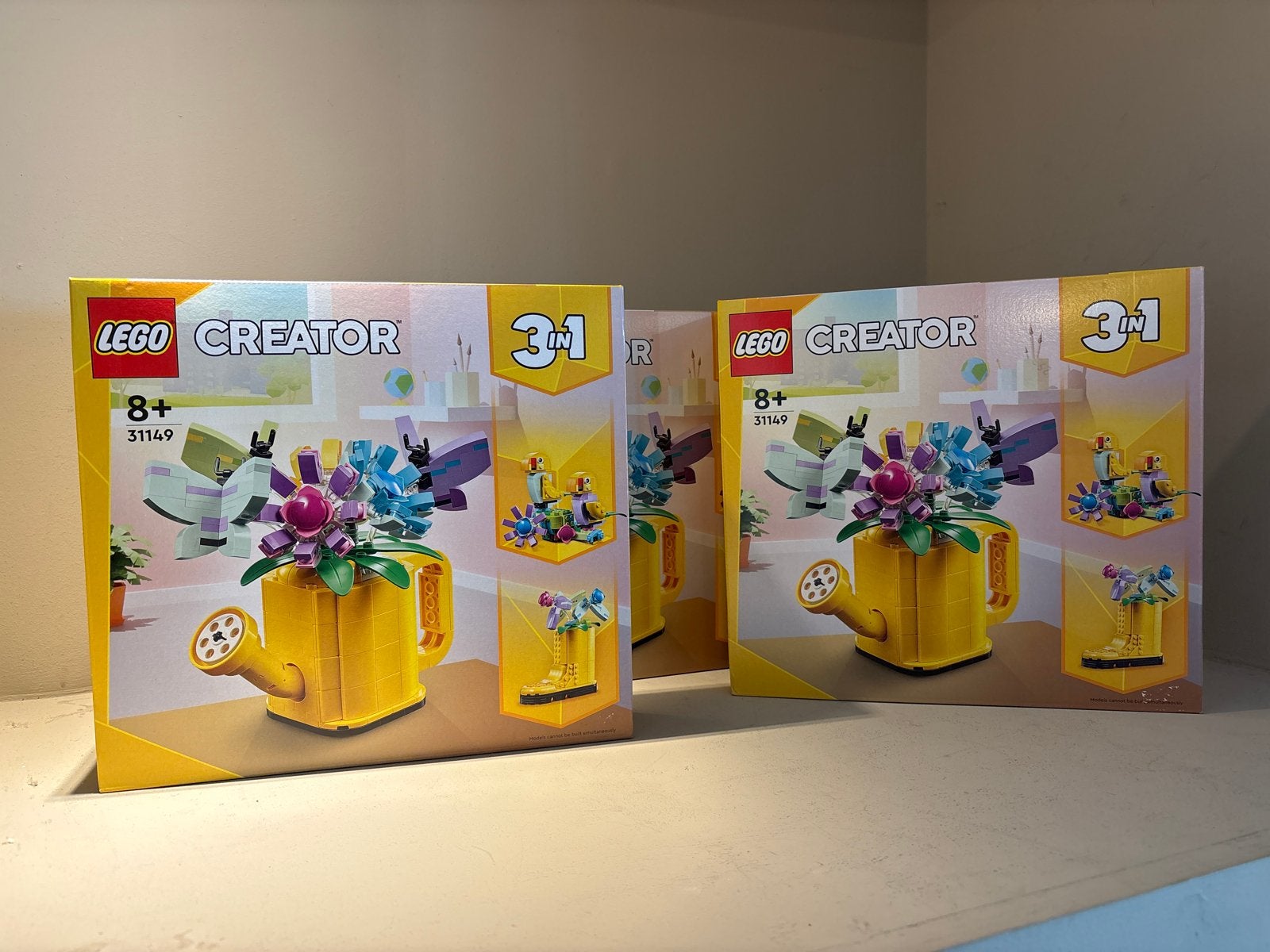 Geseald LEGO Creator 3in1 Bloemen in Gieter 31149 - Nieuw, Ophalen of Verzenden, Nieuw, Overige merken