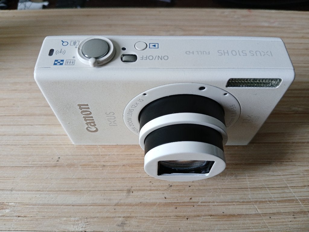 Canon Ixus 510 HS digitale camera - WIFI, Canon, 12 megapixels, Handleiding, Ophalen of Verzenden