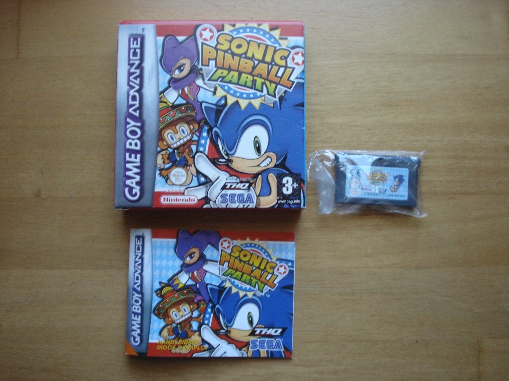 sonic pinball party gameboy, Avontuur en Actie, 1 speler, Ophalen of Verzenden, Zo goed als nieuw