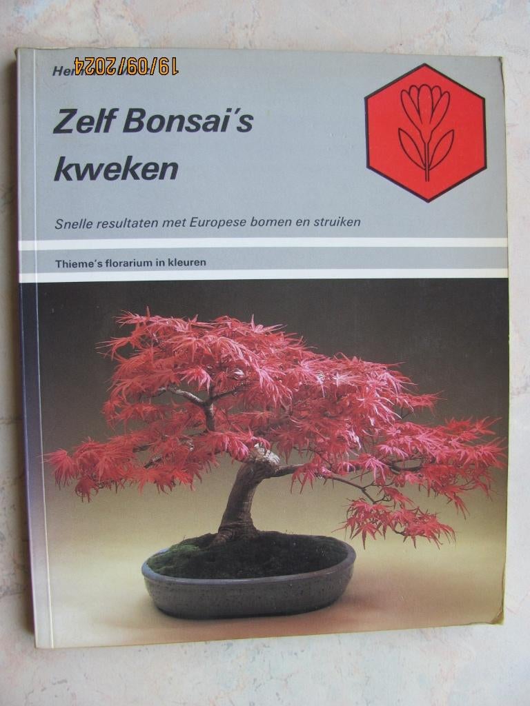 NIEUWSTAAT boek ZELF BONSAI's KWEKEN Hermann METZ 1e dr 1984, Ophalen of Verzenden, Zo goed als nieuw, Hermann Metz, Overige soorten