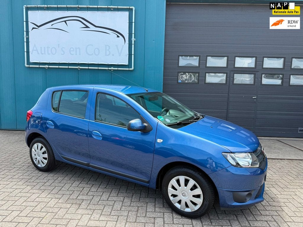 Dacia Sandero 0.9 TCe Lauréate 5-deurs Airco Navigatie Comp, Auto's, Dacia, Bedrijf, Te koop, Sandero, ABS, Airbags, Airconditioning