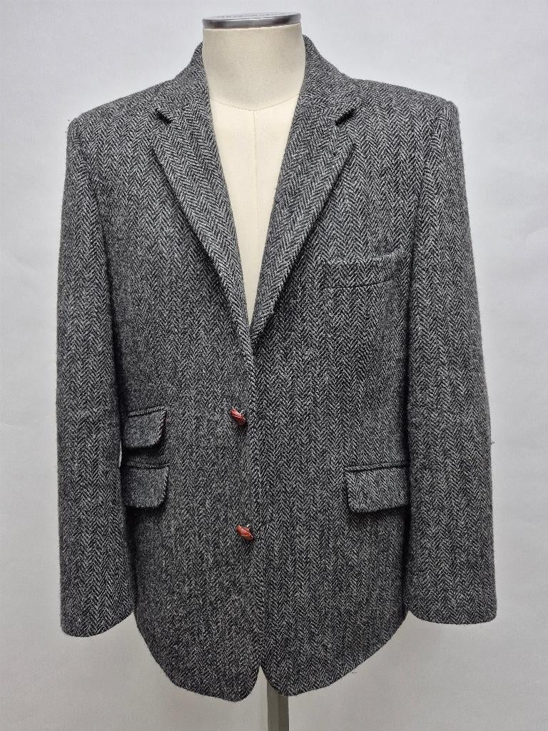 Harris Tweed colbert blazer maat 26 (52/54), Maat 52/54 (L), Harris Tweed, Overige kleuren, Ophalen of Verzenden