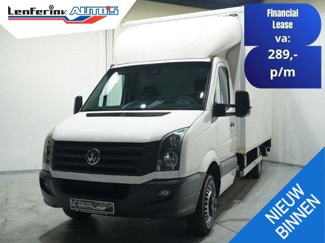 Volkswagen Crafter 2.0 TDI 163 pk Bakwagen met Laadklep en Z, Gebruikt, 4 cilinders, Volkswagen, Origineel Nederlands