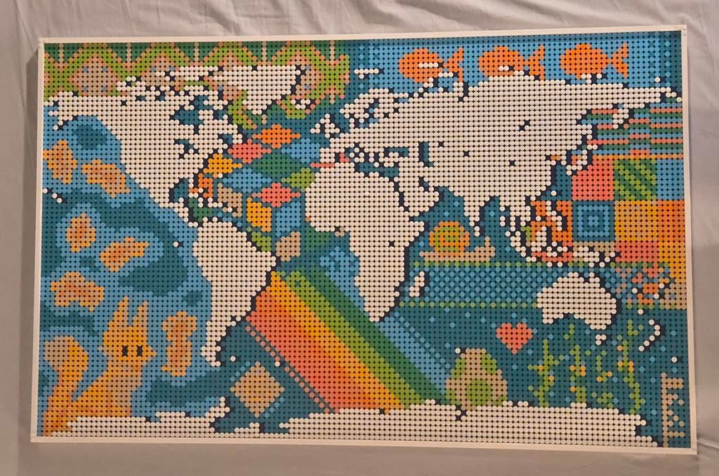 Lego 31203 World Map, Ophalen of Verzenden