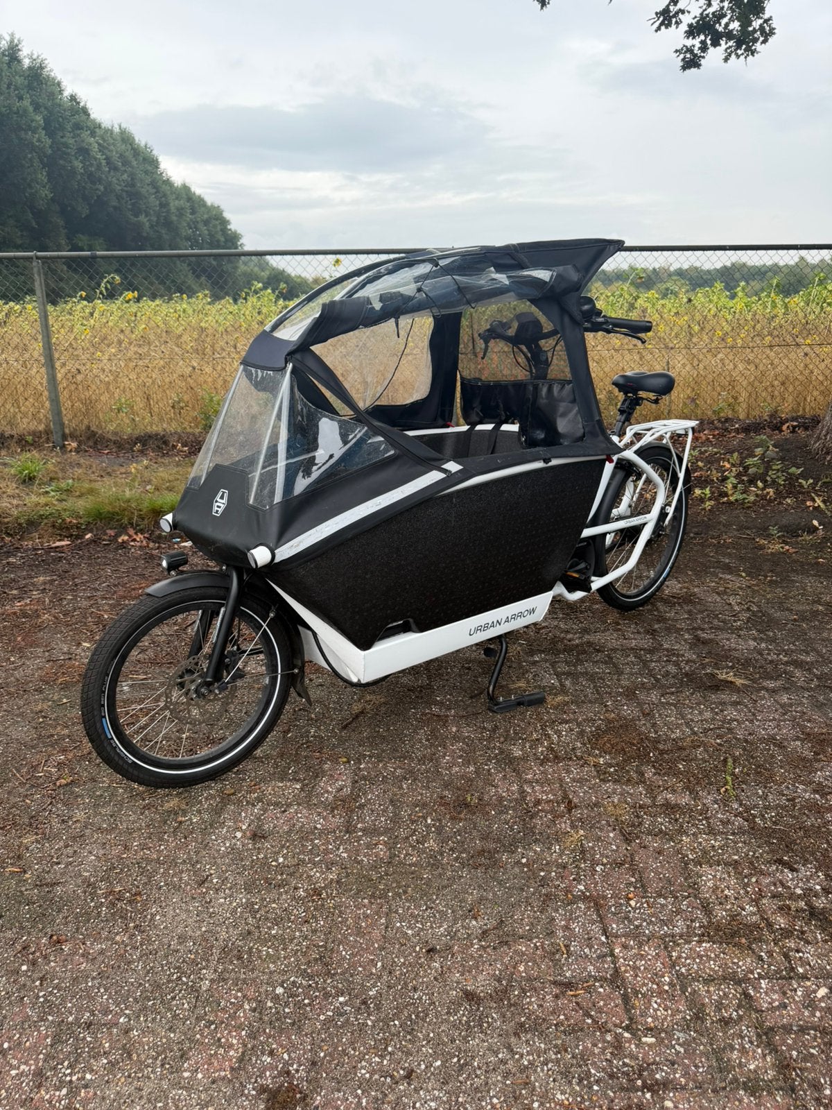 Urban Arrow Family bakfiets - Performance Line, 4 kinderen of meer, Gebruikt, Huif, Nvt