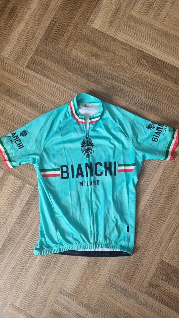 Wielrenset Bianchi, Ophalen of Verzenden, Zo goed als nieuw, Buitenlandse clubs, Shirt