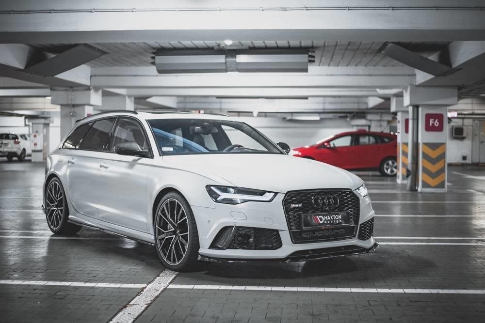 Maxton Spoiler Lip Splitter Styling Avant Voor Audi RS6 C7, Verzenden, Automotive Parts, A.parts@hotmail.nl, Trasmolenlaan 12 3447 GZ Woerden