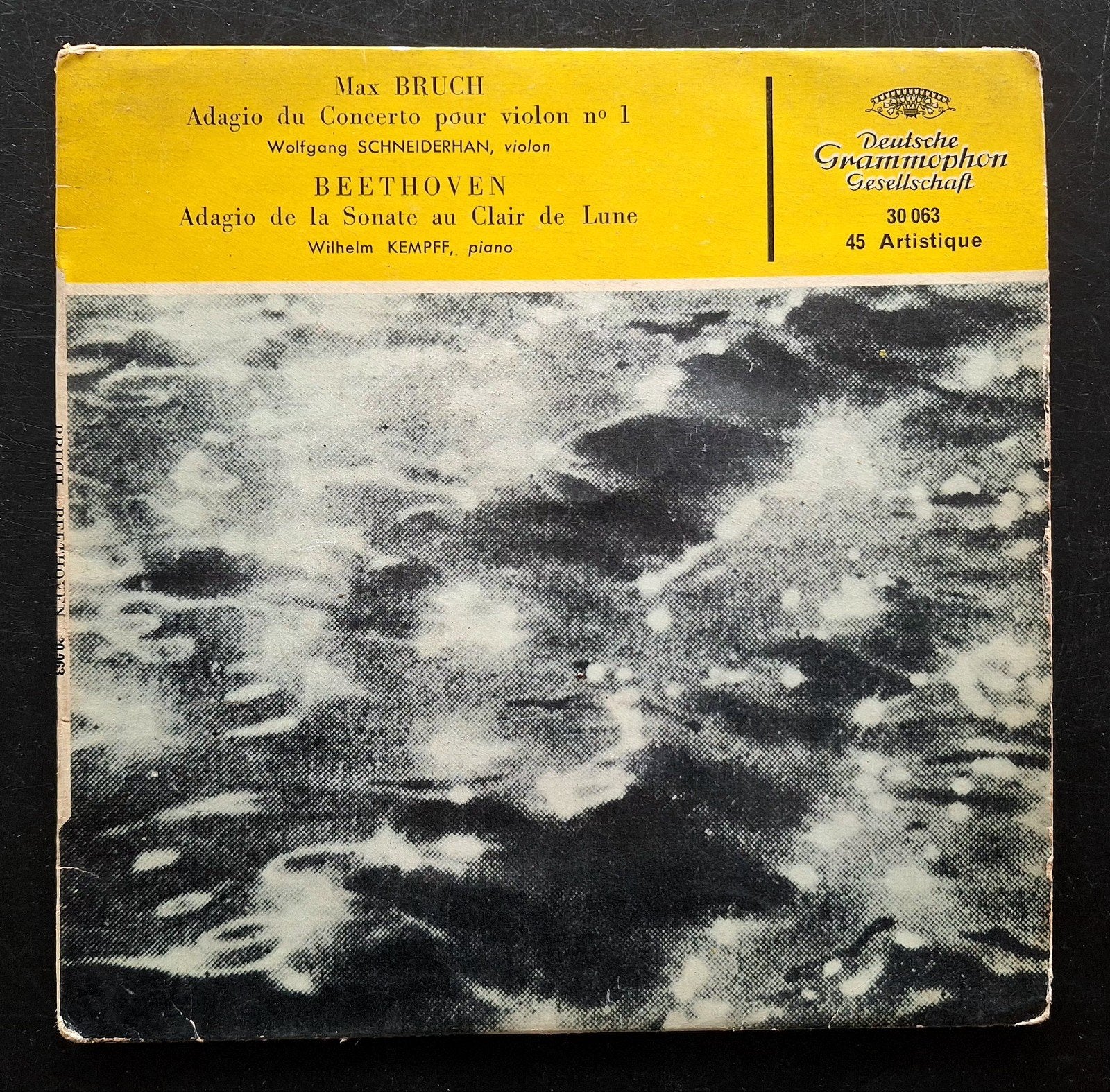 7"/SINGLE  BRUCH/BEETHOVEN - Schneiderhahn/Kempff, Ophalen of Verzenden, Gebruikt, Pop