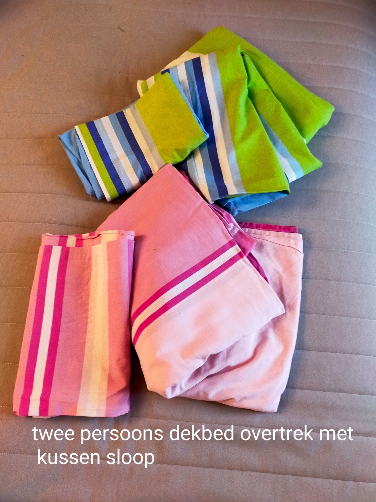 13 stukken dekbedovertrek en hoeslaken, Ophalen, Overige kleuren, Overige maten, Overige typen