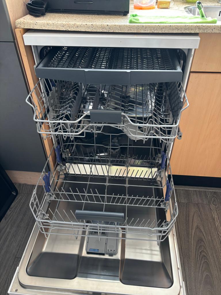 Beko DFN26220W2 Vrijstaande Vaatwasser - Zo goed als nieuw, Witgoed en Apparatuur, Vaatwasmachines, Ophalen, 60 cm of meer, Eco programma