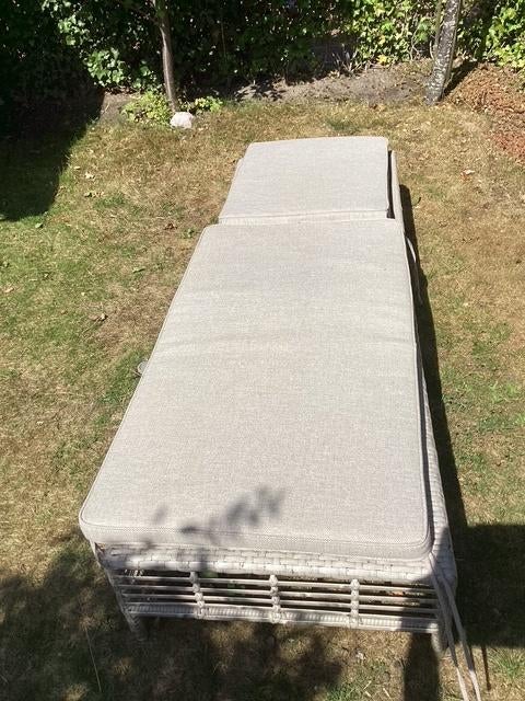Ligbank Te Koop met matras Zeer goede staat weinig gebruikt, Ophalen, Zo goed als nieuw, Aluminium, Verstelbaar