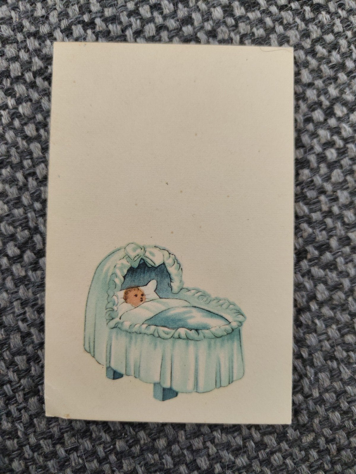 Tilly, Ophalen of Verzenden, Voor 1970, Geboortekaartje