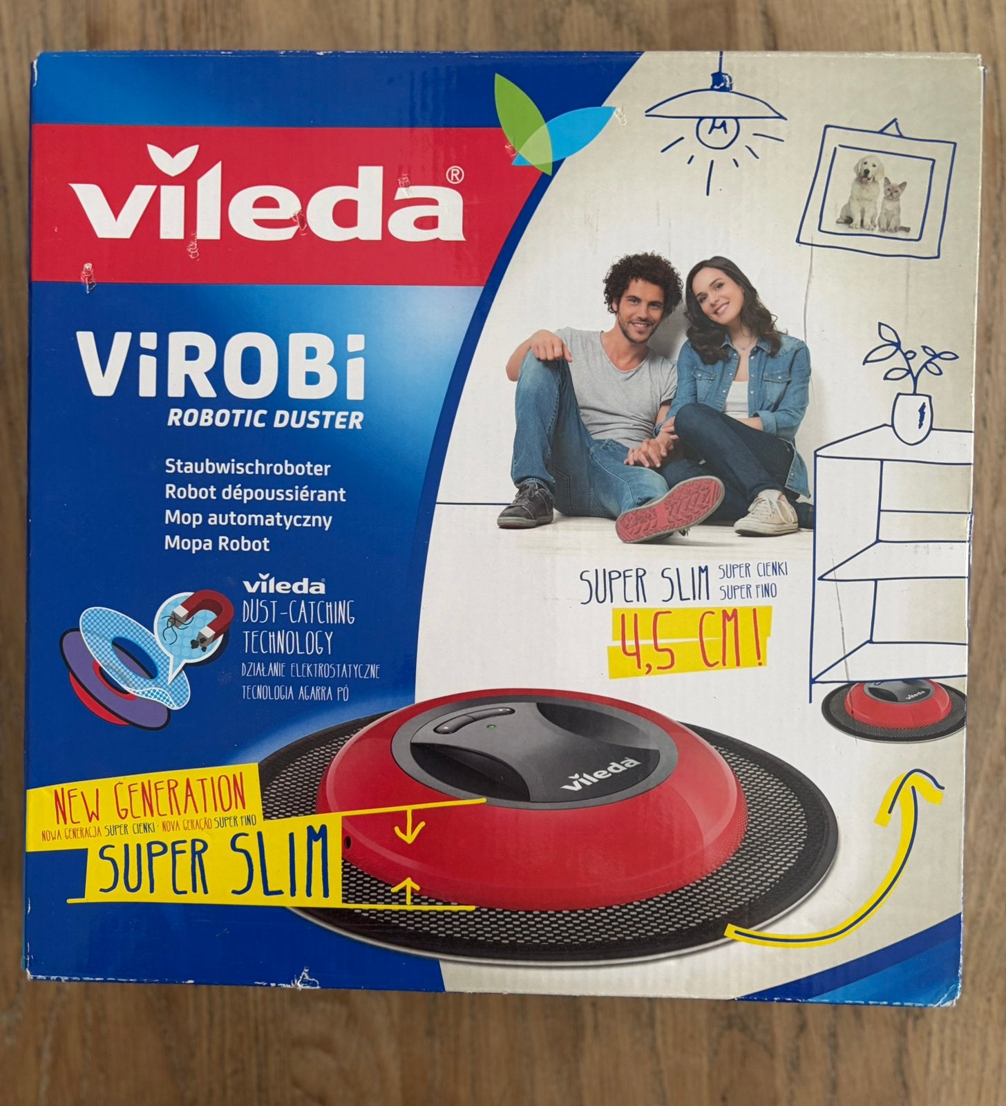 Vileda robot stofzuiger, Ophalen of Verzenden, Nieuw