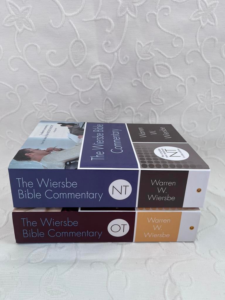 The Wiersbe Bible Commentary – OT & NT (2-delige set), Ophalen of Verzenden, Zo goed als nieuw, Christendom | Protestants