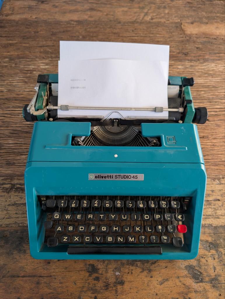 Olivetti Studio 45, vintage Olivetti, Italiaanse typemachine, Ophalen of Verzenden