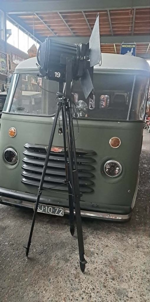 Vintage filmspot decoratie lamp mancave showroom filmset, Ophalen, Gebruikt, Lichtbak of (neon) lamp