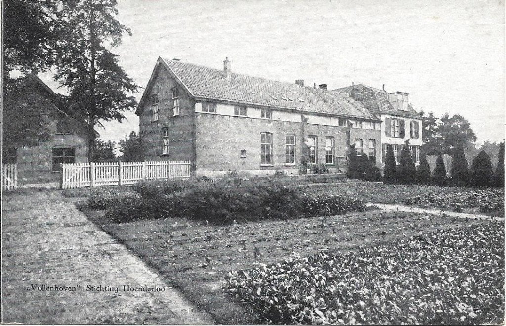 Hoenderloo (Gld.) Vollenhoven Stichting, gelopen 1923, Ophalen of Verzenden, 1920 tot 1940, Gelopen, Gelderland