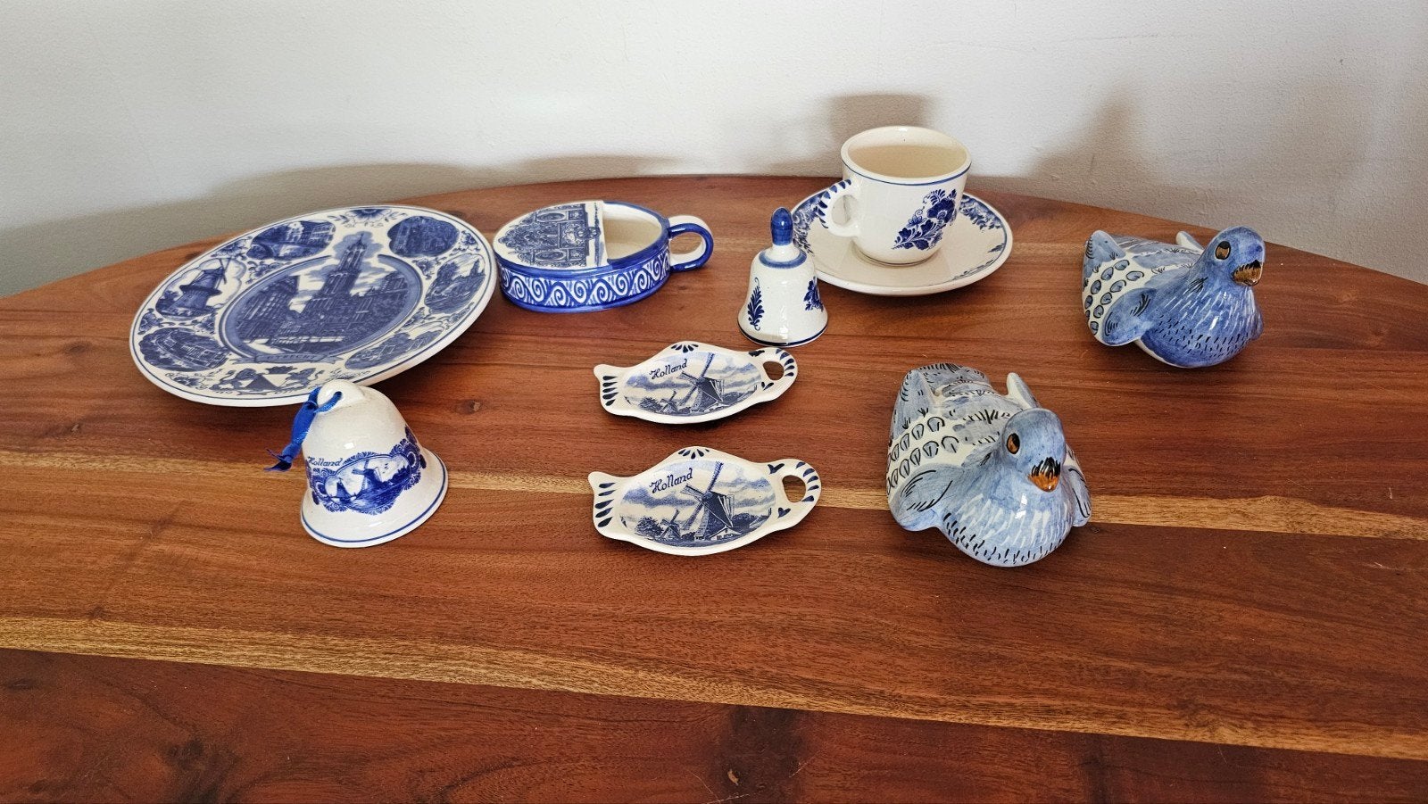 Delfts Blauw Servies en Decoratie Set - AGRO Coffee Blauw, Ophalen