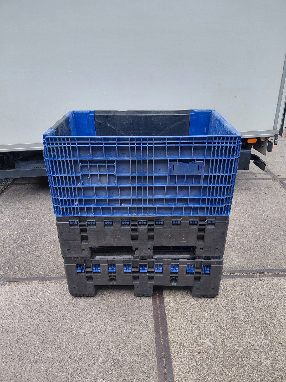 Klap Pallet Kratten, Doe-het-zelf en Verbouw, Kratten en Dozen, Ophalen, Gebruikt, 100 cm of meer, Opvouwbaar