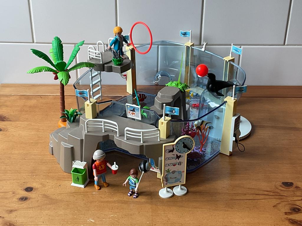 PLAYMOBIL ZEE AQUARIUM  🦀 🐠  SUPER LEUK !!, Kinderen en Baby's, Speelgoed | Playmobil, Ophalen of Verzenden, Gebruikt