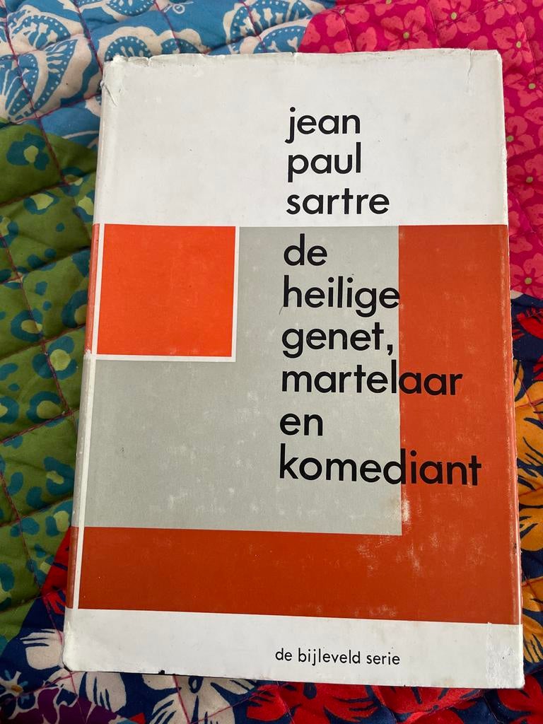 De Heilige Genet, Martelaar en Komediant - Jean Paul Sartre, Boeken, Ophalen of Verzenden, Gelezen, Nederland