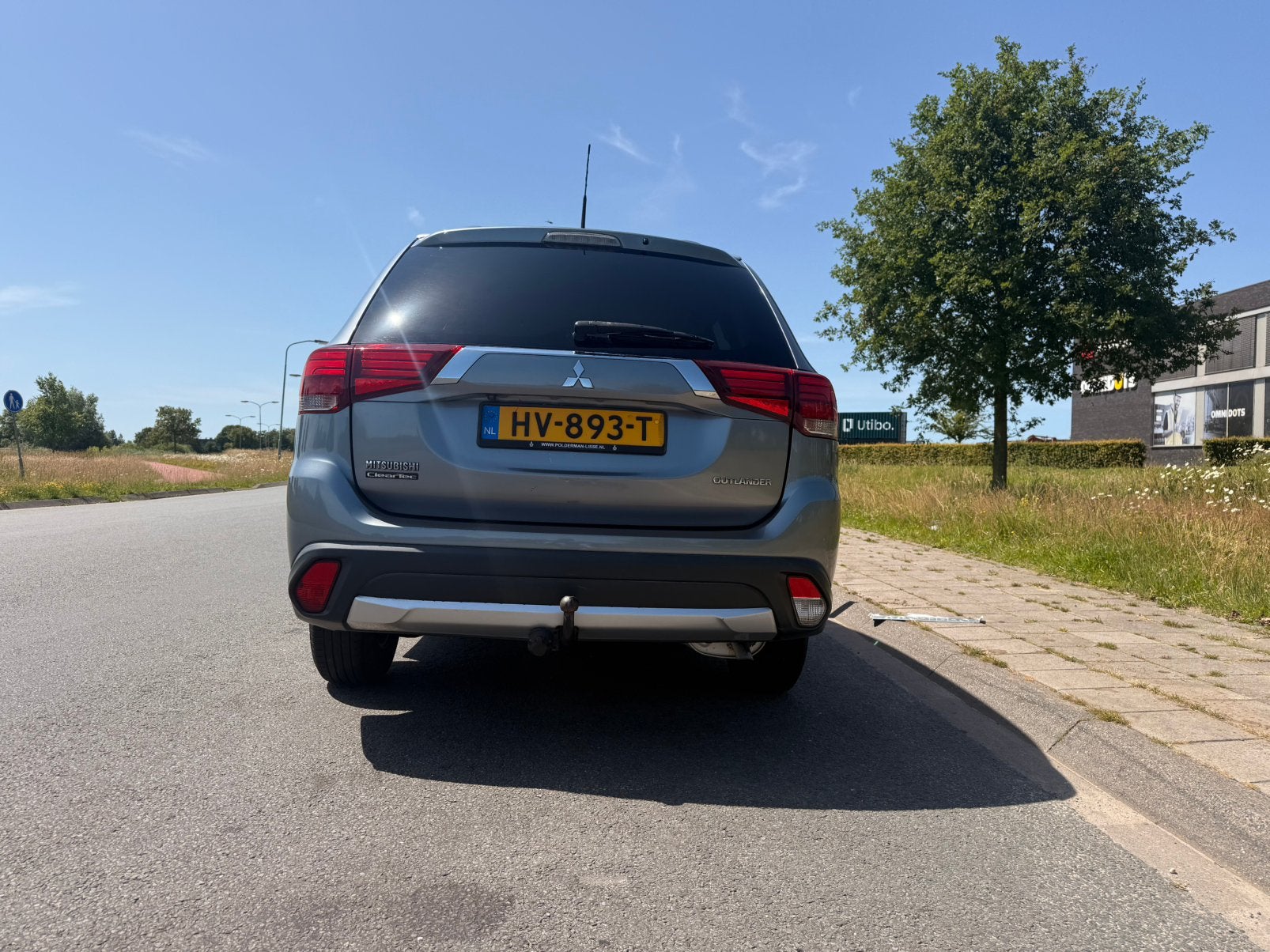 Mitsubishi Outlander 2.0 MPI 2WD CVT 2016 Grijs, Auto's, 1998 cc, Outlander, 4 cilinders, Origineel Nederlands