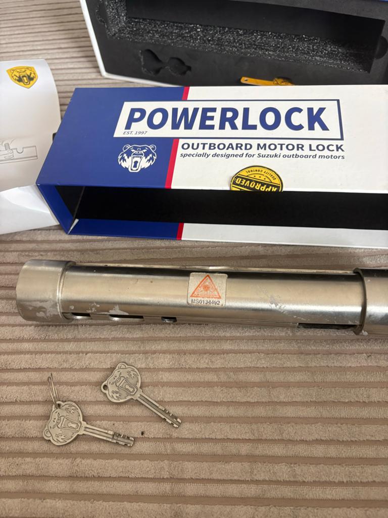 BBM-I SCM Buitenboordmotorslot PowerLock 2-10 PK, Ophalen of Verzenden, Zo goed als nieuw, Motor en Techniek