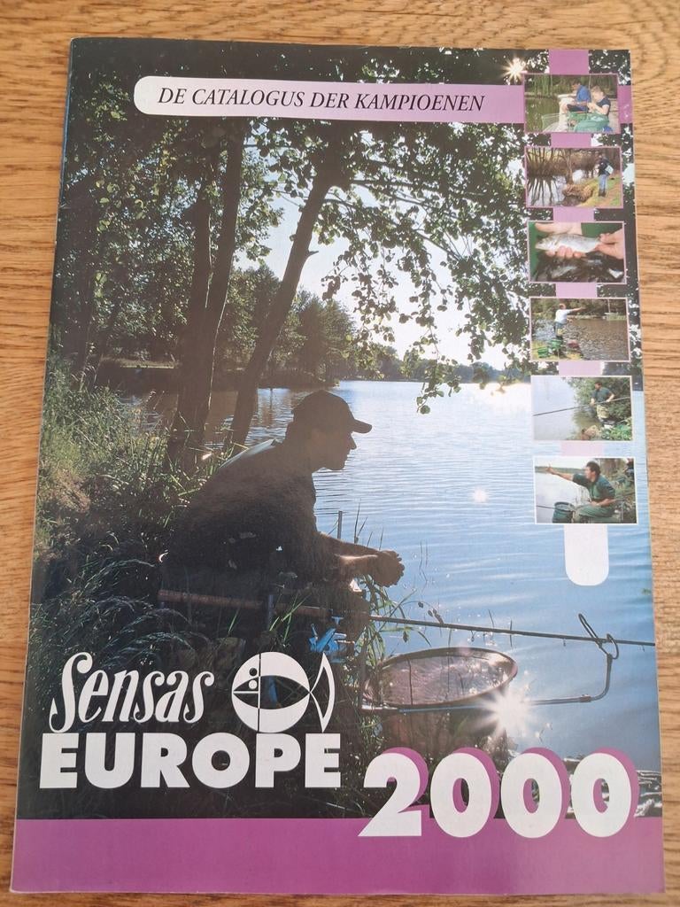 Hengelsportcatalogus Sensas 2000, Watersport en Boten, Ophalen of Verzenden, Zo goed als nieuw, Boek of Tijdschrift
